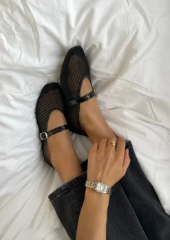 Sandales Plates^Outfitbook Ballerines plates en tulle