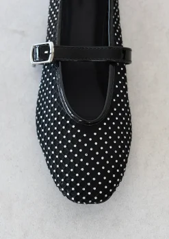 Sandales Plates^Outfitbook Ballerines plates en tulle avec stass