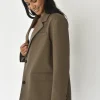Vestes L Manteaux | Blazers^Outfitbook Blazer droit oversize TAUPE