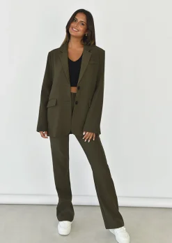 Vestes L Manteaux | Blazers^Outfitbook Blazer oversize KAKI