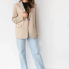 Vestes L Manteaux | Blazers^Outfitbook Blazer oversize BEIGE
