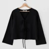 Hauts | Chemises L Blouses^Outfitbook Blouse à nouer NOIR