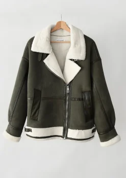 Vestes L Manteaux^Outfitbook Blouson aviateur KAKI