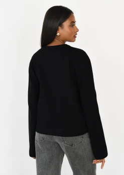 Pulls L Cardigans^Outfitbook Cardigan à nouer NOIR