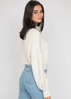 Pulls L Cardigans^Outfitbook Cardigan en maille boutonné à col montant BEIGE