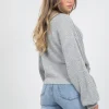 Pulls L Cardigans^Outfitbook Cardigan cache-cœur noué sur le devant gris