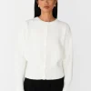 Pulls L Cardigans^Outfitbook Cardigan maille boutons BLANC