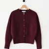 Pulls L Cardigans^Outfitbook Cardigan maille boutons BORDEAUX