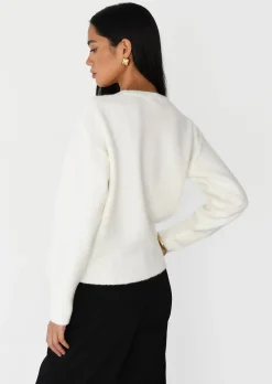 Pulls L Cardigans^Outfitbook Cardigan maille boutons BLANC