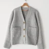 Pulls L Cardigans^Outfitbook Cardigan maille poches GRIS