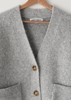 Pulls L Cardigans^Outfitbook Cardigan maille poches GRIS