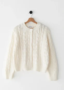 Pulls L Cardigans^Outfitbook Cardigan torsadé BEIGE