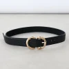 Ceintures | Hauts^Outfitbook Ceinture boucle torsadée NOIR