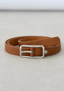 Ceintures^Outfitbook Ceinture fine à boucle MARRON