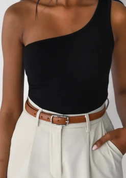 Ceintures | Hauts^Outfitbook Ceinture fine à boucle MARRON