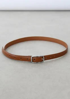 Ceintures | Hauts^Outfitbook Ceinture fine à boucle MARRON