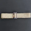 Ceintures^Outfitbook Ceinture tressée taupe à boucle effet écaille tressee