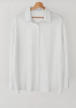 Chemises L Blouses | Hauts^Outfitbook Chemise en coton BLANC