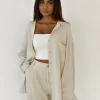 Chemises L Blouses | Hauts^Outfitbook Chemise en lin oversize BEIGE