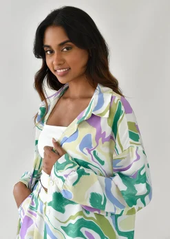 Chemises L Blouses | Hauts^Outfitbook Chemise imprimée SWIRL