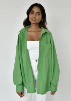 Chemises L Blouses | Hauts^Outfitbook Chemise oversize VERT