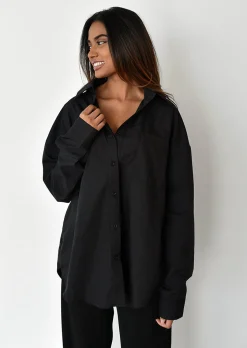 Chemises L Blouses | Hauts^Outfitbook Chemise oversize NOIR