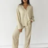 Chemises L Blouses | Hauts^Outfitbook Chemise oversize fluide BEIGE