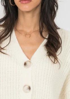Bijoux^Outfitbook Collier à pendentif cercle