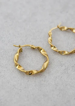 Bijoux^Outfitbook Créoles torsadées