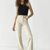 Jeans^Outfitbook Jean flare - éco-responsable BEIGE