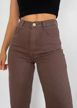 Jeans^Outfitbook Jean droit MARRON