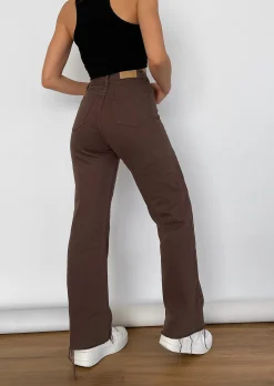 Jeans^Outfitbook Jean droit MARRON