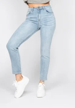 Jeans^Outfitbook Jean mom fit taille haute