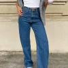 Jeans^Outfitbook Jean wide leg BLEU