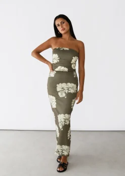 Jupes^Outfitbook Jupe longue FLEURIE