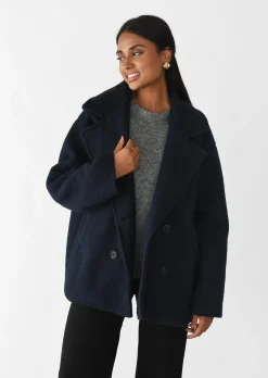 Vestes L Manteaux^Outfitbook Manteau court BLEU