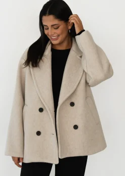 Vestes L Manteaux^Outfitbook Manteau court BEIGE