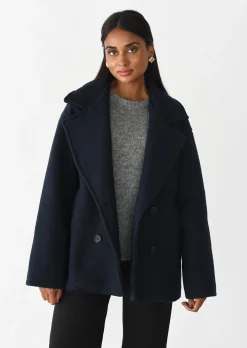 Vestes L Manteaux^Outfitbook Manteau court BLEU
