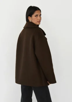 Vestes L Manteaux^Outfitbook Manteau court MARRON