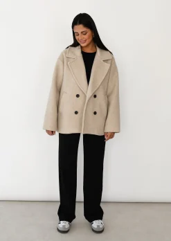Vestes L Manteaux^Outfitbook Manteau court BEIGE