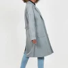 Vestes L Manteaux^Outfitbook Manteau long avec ceinture à nouer GRIS