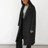 Vestes L Manteaux^Outfitbook Manteau long laine GRIS