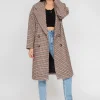 Vestes L Manteaux^Outfitbook Manteau long oversize à carreaux