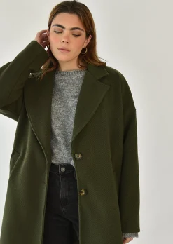 Vestes L Manteaux^Outfitbook Manteau oversize KAKI