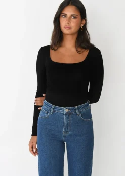 Jeans^Outfitbook Mid-rise jean BLEU