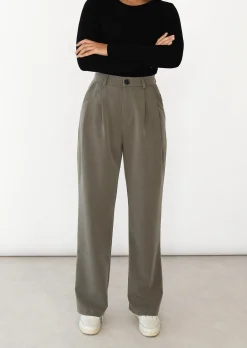 Pantalons^Outfitbook Pantalon à pinces TAUPE