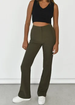 Pantalons^Outfitbook Pantalon ajusté KAKI