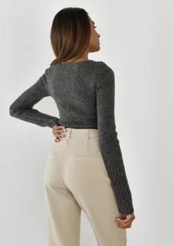 Pantalons^Outfitbook Pantalon fendu sur le côté BEIGE