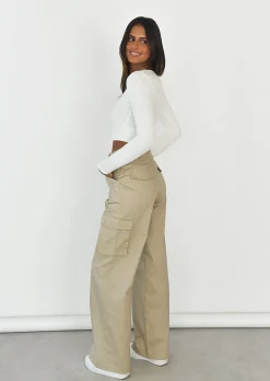 Pantalons^Outfitbook Pantalon cargo BEIGE