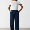 Pantalons^Outfitbook Pantalon de costume en lin BLEU